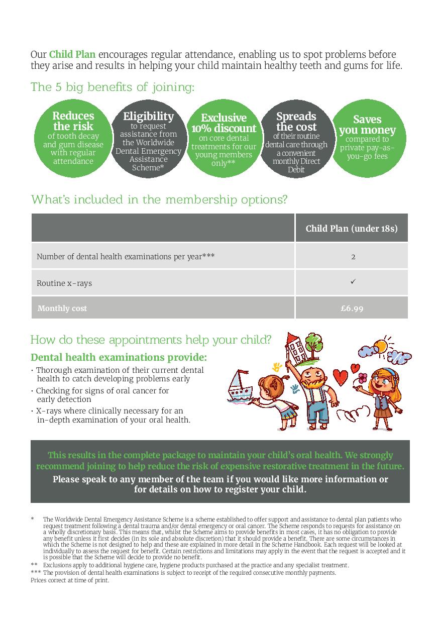 children dental plan uxbridge